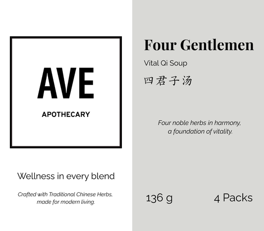 Four Gentlemen – Vital Qi Soup 四君子汤