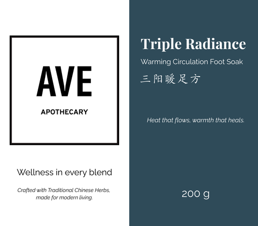 Triple Radiance – Warming Circulation Foot Soak 三阳暖足方